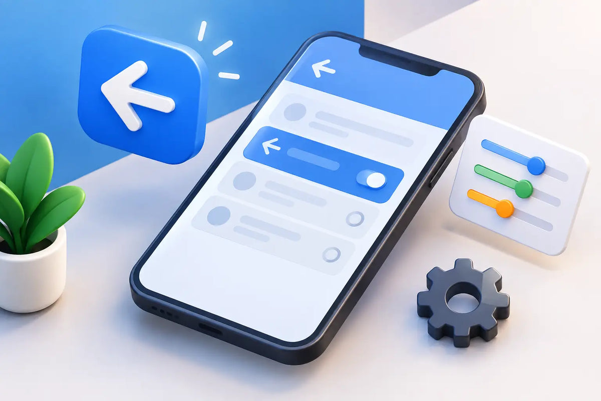 Back-Button-Layout optimieren: Mehr Kontrolle