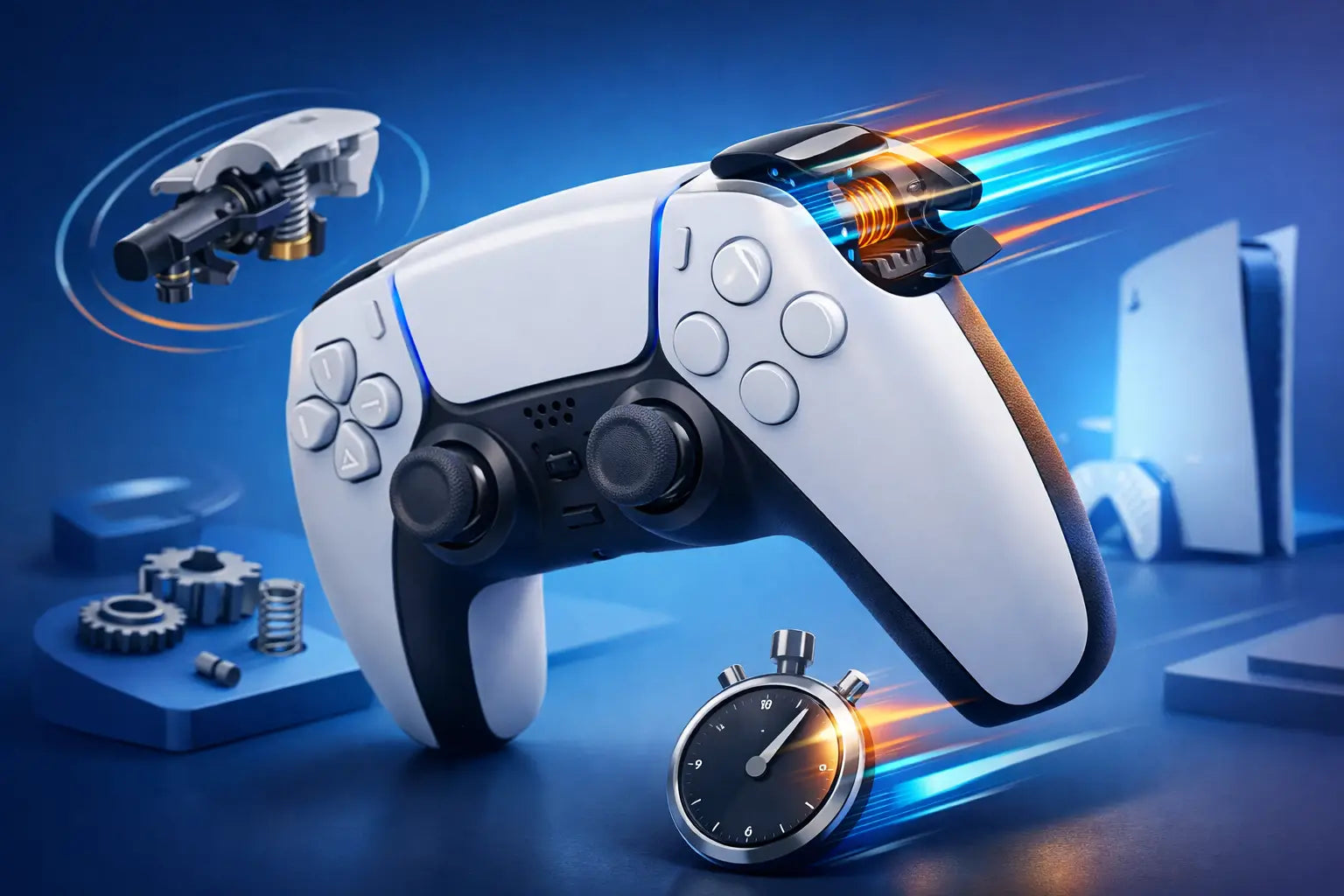 PS5 Controller Trigger schneller machen