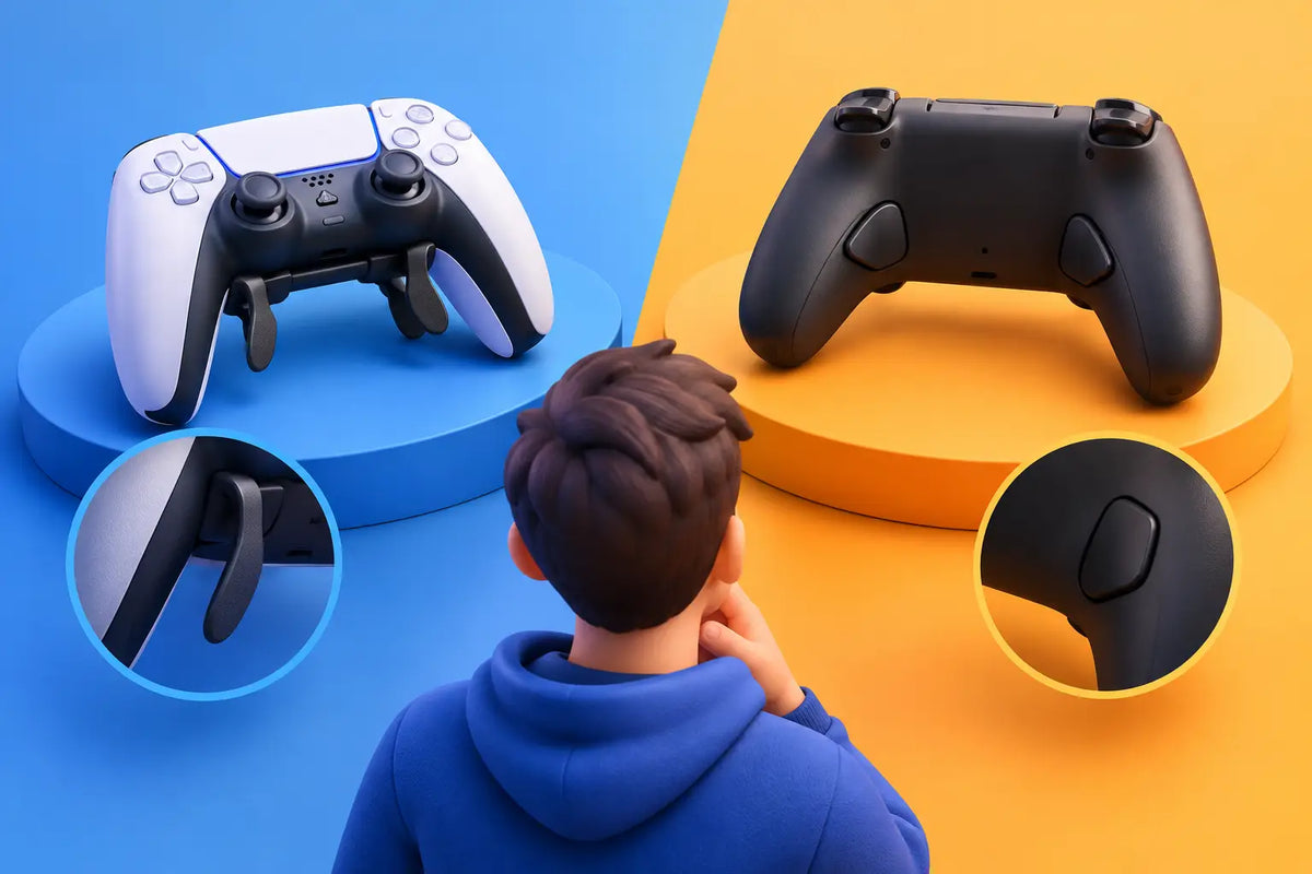 Paddles oder Back Buttons: Was passt zu dir?