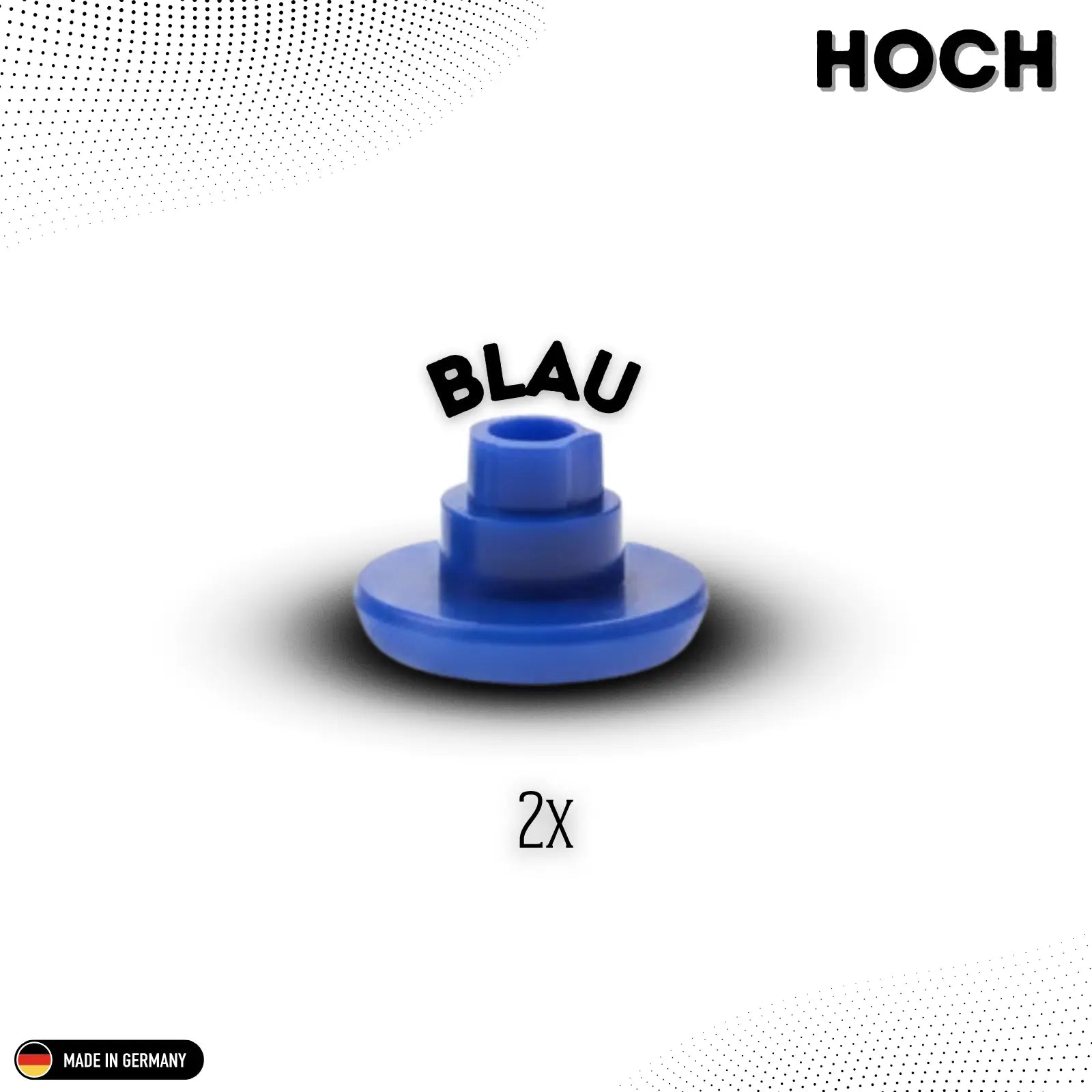 2 stickaufsaetze in blau hoch