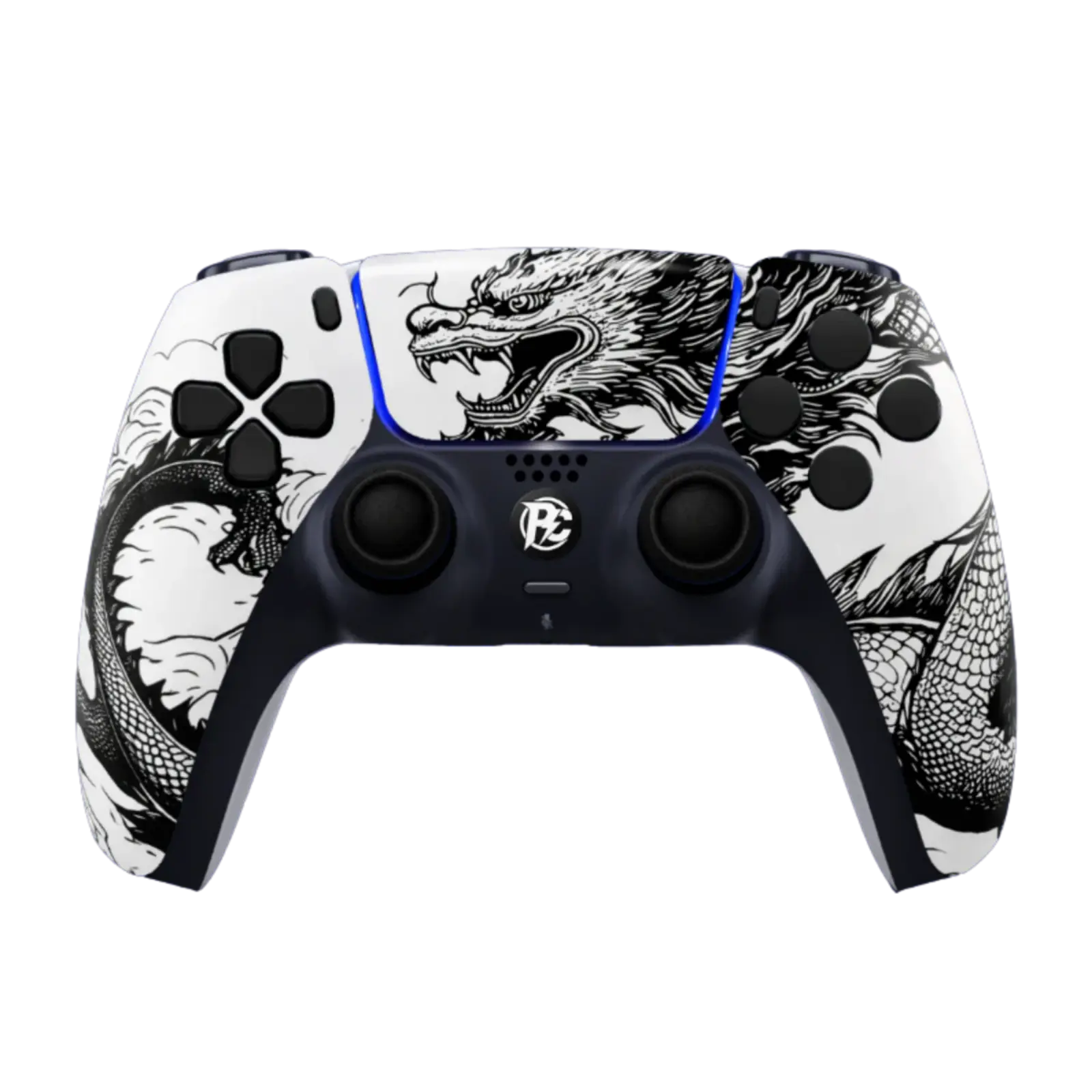 PS5 Custom Controller Black Dragon für PS5 und PC