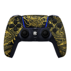 PS5 Custom Controller Gold Dragon für PS5 und PC