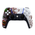 PS5 Custom Controller Joker grün Design Vorderansicht