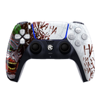 PS5 Custom Controller Joker grün Design Vorderansicht