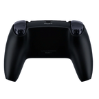 Rückseite des PS5 Controllers schwarz