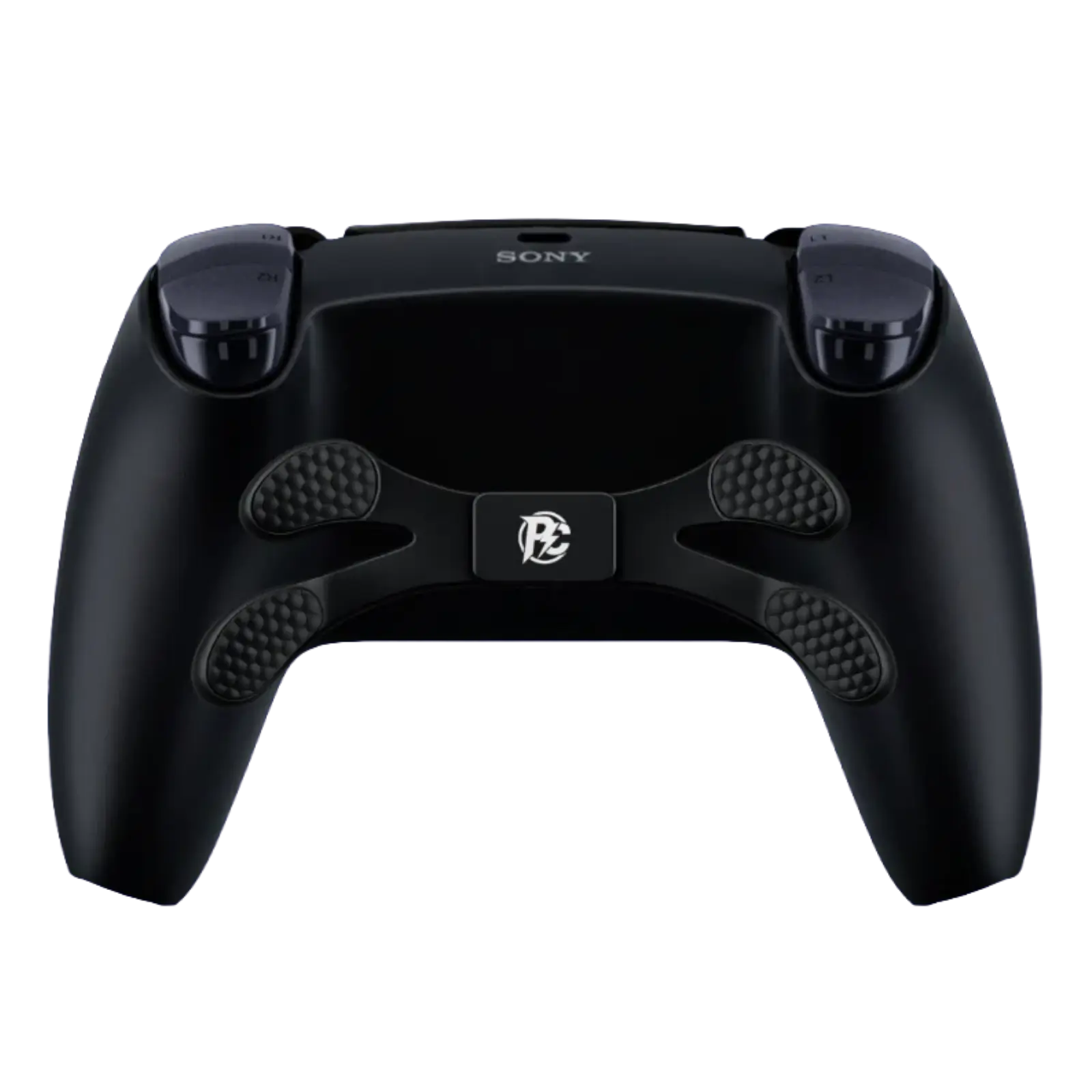 Rückseite des PS5 Controllers schwarz mit 4er Paddle